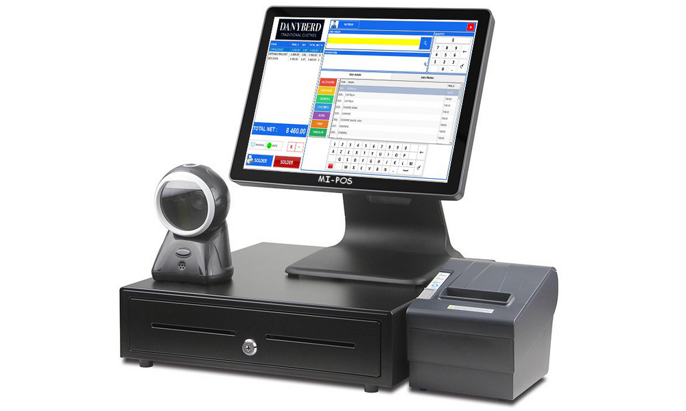 Caisse Enregistreuse Complète pour Boutique boucherie pas cher 